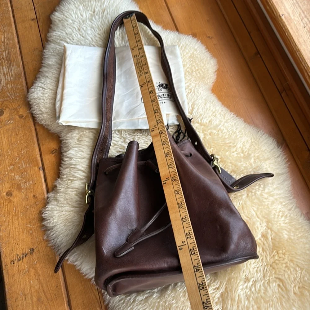 Vintage Coach Legacy Drawstring Bucket Crossbody - Picture 14 of 15